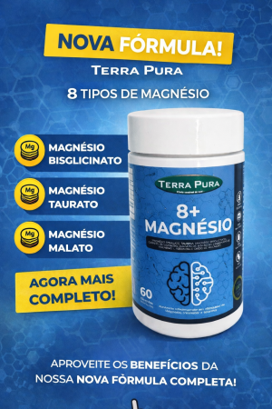 Magnésio 8+ Terra Pura