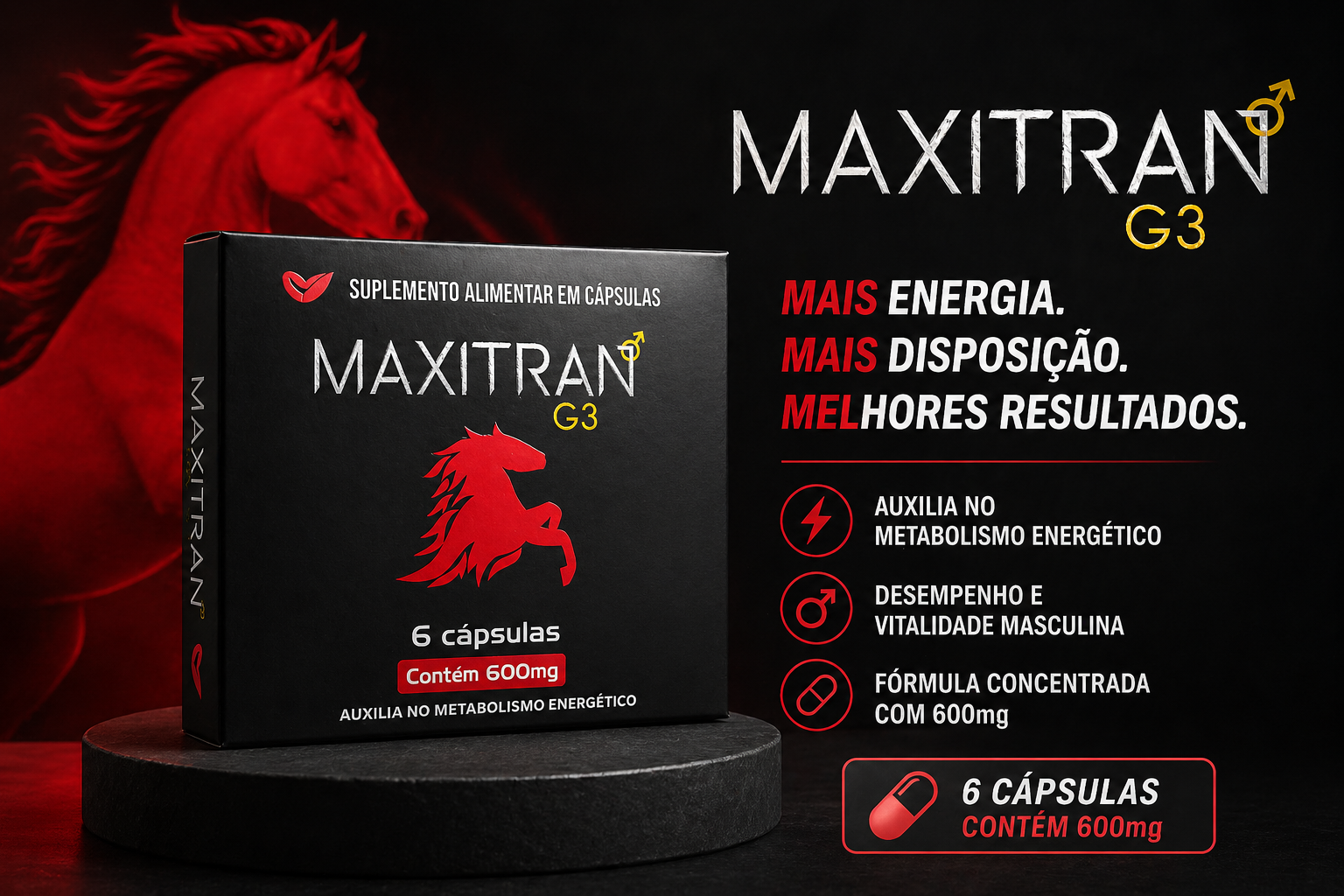 MAXITRAN G3 6caps.