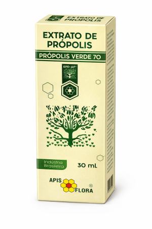 Extrato de Própolis Verde 70% 30ml