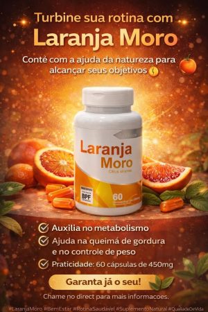 Laranja Moro 60 capsulas
