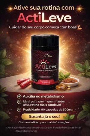 ActiLeve 90 Caps. Picolinato de cromo