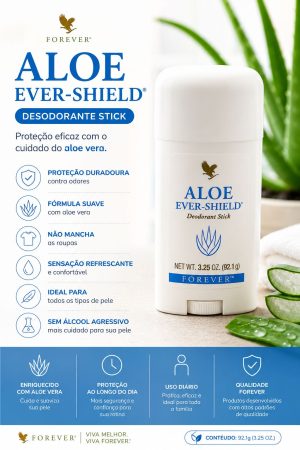 Aloe Ever-Shield® Desodorante Stick – Forever